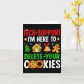 Technischer Support Ich bin hier, um Ihre Cookies Karte (Gelbe Blume)