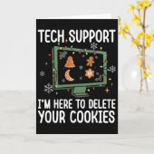 Technischer Support Ich bin hier, um Ihre Cookies  Karte (Gelbe Blume)