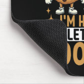 Technischer Support, ich bin hier, um Ihre Cookies Mousepad (Ecke)