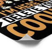 Technischer Support, ich bin hier, um Ihre Cookies Poster (Ecke)