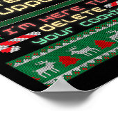 Technischer Support Ich bin hier, um Ihre Cookies Poster (Ecke)