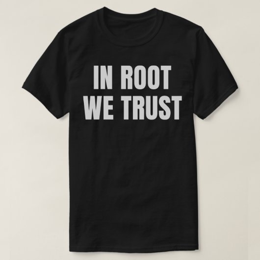 Technischer Support IT Computer Nerd Funny Root Li T-Shirt (Design vorne)