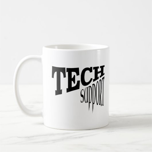 Technischer Support IT Typ Computersoftware-Entwic Kaffeetasse (Links)