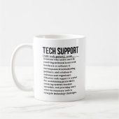 Technischer Support Kaffeetasse (Links)