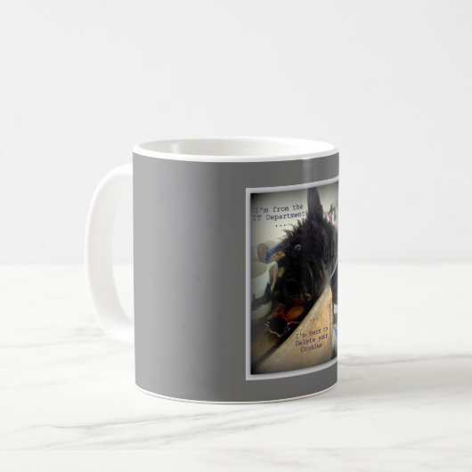 Technischer Support Kaffeetasse (Vorderseite Links)