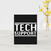 Technischer Support Karte (Gelbe Blume)