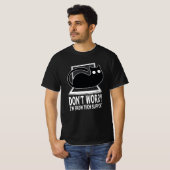 Technischer Support - keine Sorge beim technischen T-Shirt (Vorne ganz)