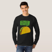 Technischer Support repariert Computer Tacos Lapto T-Shirt (Vorne ganz)