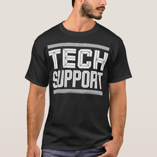 Technischer Support-Shirt T - Shirt (Vorderseite)