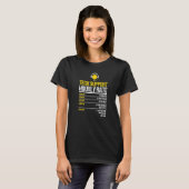 Technischer Support Stundensatz IT-Computergrieche T-Shirt (Vorne ganz)