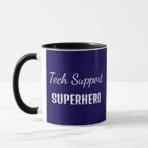 Technischer-Support-Superheld Computer-Ingenieur H