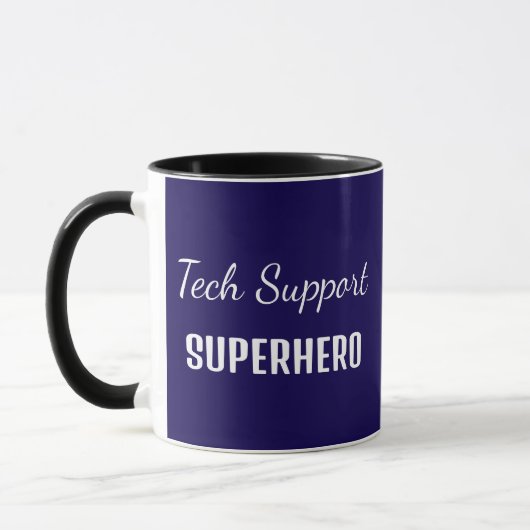Technischer Support Superhero Computer Engineer Sp Tasse (Links)