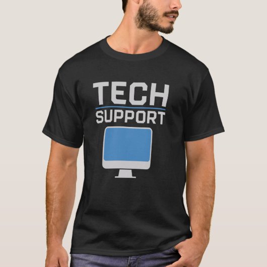 Technischer Support T-Shirt (Vorderseite)