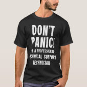 Technischer Support-Techniker T-Shirt (Vorderseite)