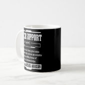 Technischer Support Technischer Support - Definiti Kaffeetasse (Vorderseite Links)
