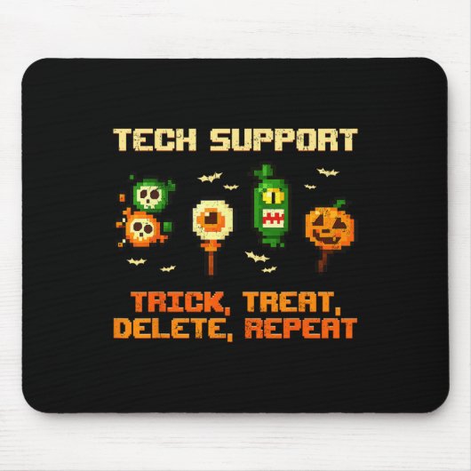 Technischer Support-Trick-Behandlung Löschen-Wiede Mousepad (Vorne)