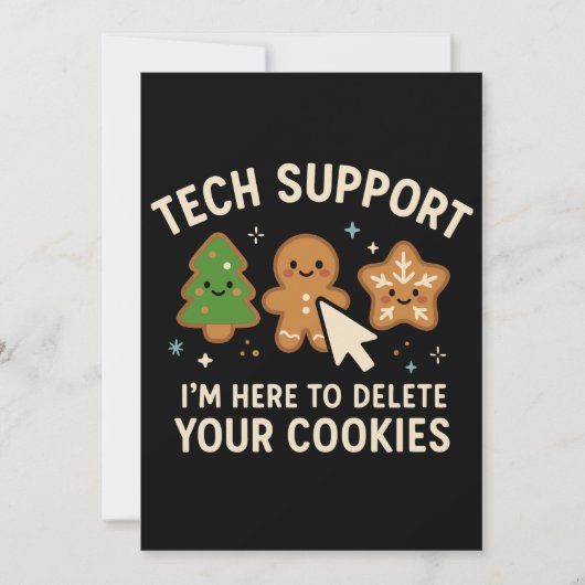 Technischer Support Weihnachten Cookies löschen Ni (Vorderseite)