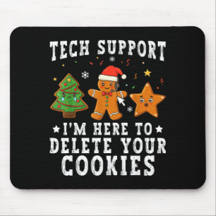 Technischer Support Weihnachten Ich bin hier, um I Mousepad
