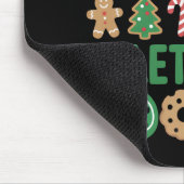 Technischer Support Weihnachtskekse Lustige Arbeit Mousepad (Ecke)