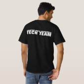 Technischer T - Shirt der Bergabteilung (Schwarz voll)