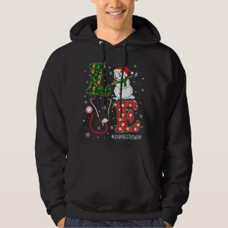 Technischer Weihnachtsmann-Liebe Dialyse Hoodie