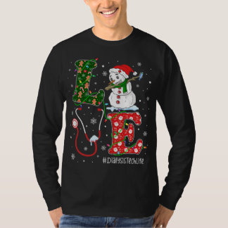 Technischer Weihnachtsmann-Liebe Dialyse T-Shirt