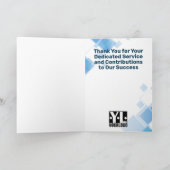 Technisches geometrisches universelles Jubiläum de Karte (Innenseite)