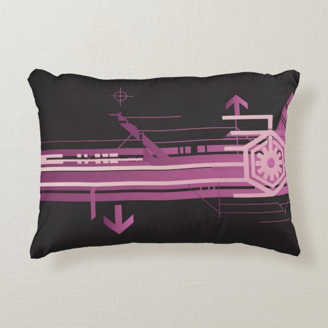 Technisches Halbtonmuster Dekokissen (Vorderseite)