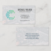 Technisches Logo | Hardware für das Schaltbrett Visitenkarte (Vorne/Hinten)