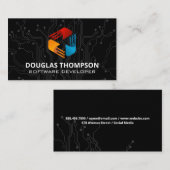 Technisches Logo | Visitenkarte für den Schaltschr (Vorne/Hinten)