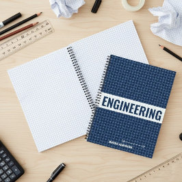 Technisches Millimeterpapier Design | Benutzerdefi Notizblock