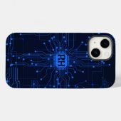 Technisches Muster der AI-Schalttafel Personalisie Case-Mate iPhone Hülle (Rückseite (Horizontal))