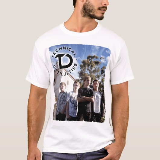 Technisches Schwierigkeitsband-Foto T-Shirt (Vorderseite)