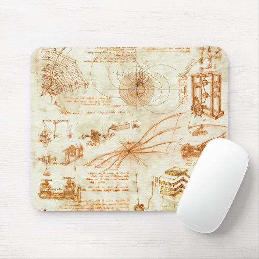 Technisches Zeichnen u. Skizzen durch Leonardo da Mousepad (Mit Mouse)