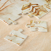 Technisches Zeichnen u. Skizzen durch Leonardo da Puzzle (Seite)