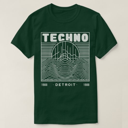 Techno 1988 T-Shirt (Design vorne)