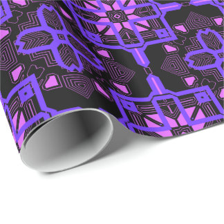 Techno-2-Wrapping-Papier Geschenkpapier