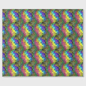 Techno-6A-6B-Optionen-Umschlagpapier Geschenkpapier (Flach)
