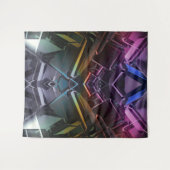 Techno Babble Wandteppich (Vorderseite (Horizontal))