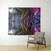 Techno Babble Wandteppich (Beispiel (Horizontal))