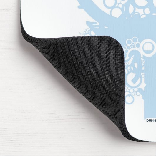 techno Baum mousepad (Ecke)