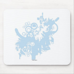 techno Baum mousepad