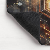 Techno-Bio Vision: Zukunftsorientierte Designs für Mousepad (Ecke)