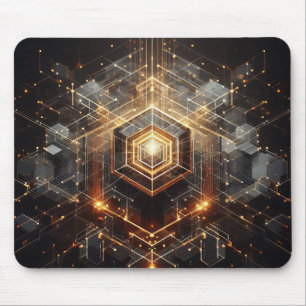 Techno-Bio Vision: Zukunftsorientierte Designs für Mousepad