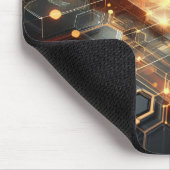 Techno-Bio Vision: Zukunftsorientierte Designs für Mousepad (Ecke)