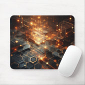 Techno-Bio Vision: Zukunftsorientierte Designs für Mousepad (Mit Mouse)