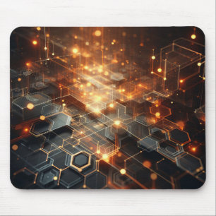 Techno-Bio Vision: Zukunftsorientierte Designs für Mousepad