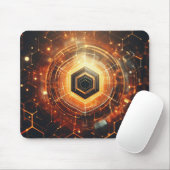 Techno-Bio Vision: Zukunftsorientierte Designs für Mousepad (Mit Mouse)