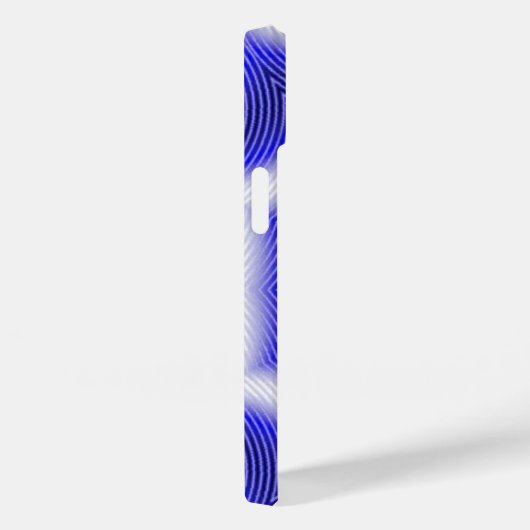 TECHNO BLUE STAR SAPPHIRE GEMSTONE Case-Mate iPhone HÜLLE (Rückseite / Rechts)