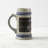 Techno Blumenstrauß Bierglas (Links)